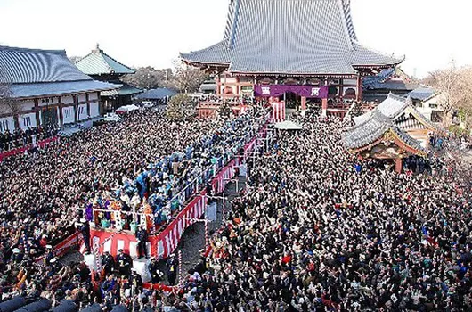 池上本門寺の節分豆まきコメント